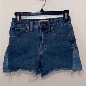 MADEWELL JEAN SHORTS